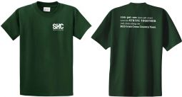 2013 -UNISEX-Cross Country T-Shirt, Forest Green - Size 2XL